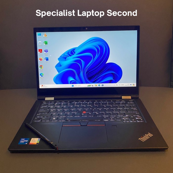 Laptop Lenovo Thinkpad L13 Yoga 2Nd Core I5 Gen 11 Ram 16 Ssd 512