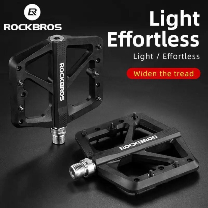 ROCKBROS PEDAL SEPEDA M906 MTB GUNUNG ROADBIKE ULTRA LIGHT NON SLIP KODE 211