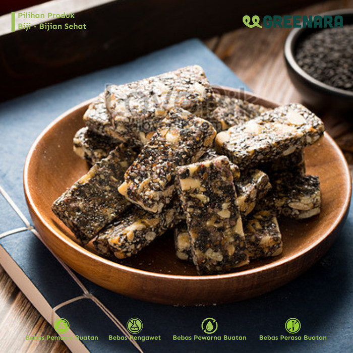 

WIJEN HITAM PANGGANG 1 KG / ROASTED BLACK SESAME SEED