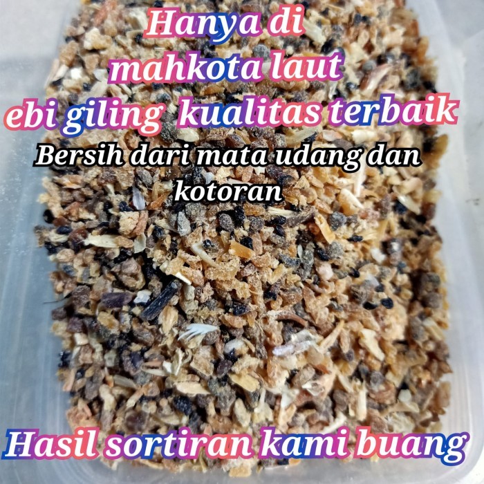 

EBI GILING UDANG KERING 500 GRAM