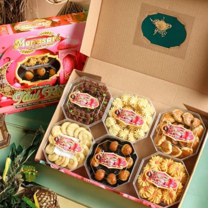 

Terbaru Paket Kue Lebaran / Parsel Lebaran / Monasari / Kue Monasari Terbaik