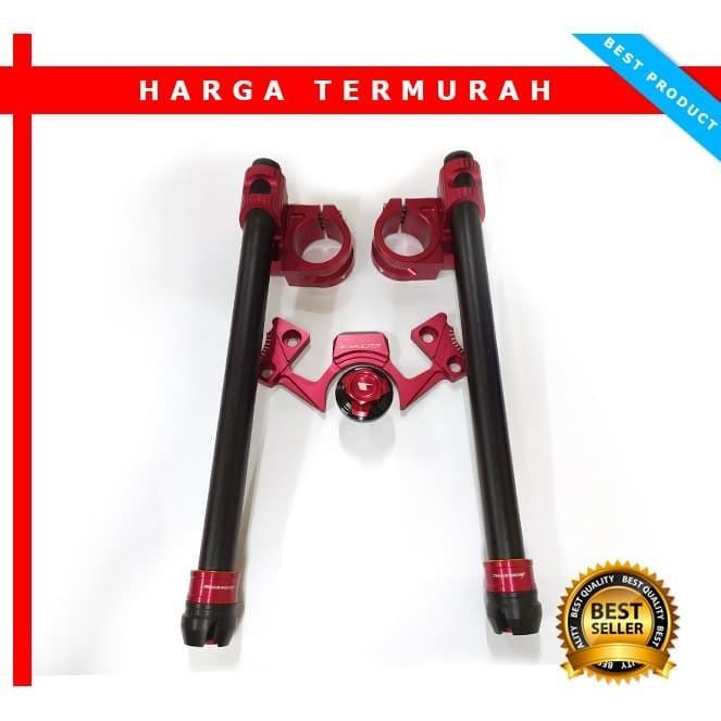 Stang Jepit Ninja 250 Fi Set Jalu Stang Ninja 250 Fi bikers Original
