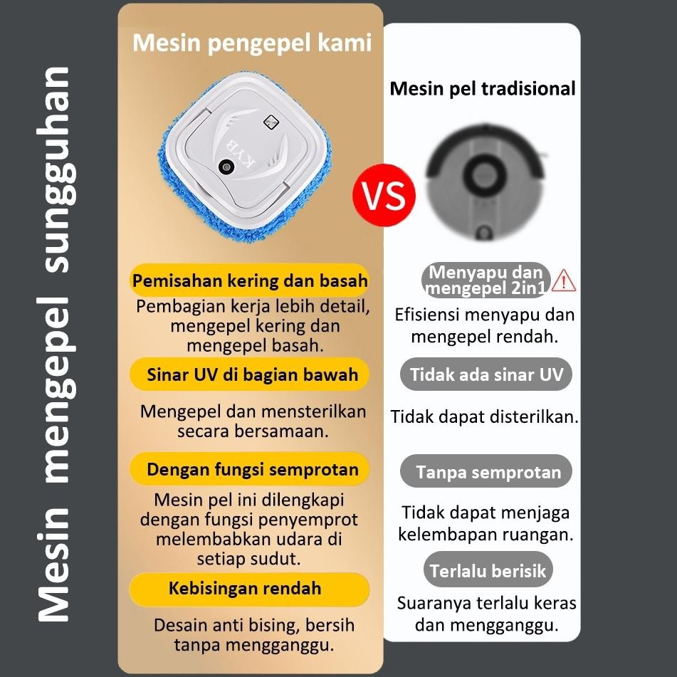 gd-5 2024 KYB Robot Pembersih Lantai Robot Pel Lantai Pembersih Lantai Otomatis  Robot Pembersih Lan