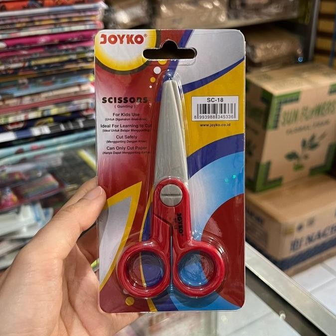 

*#*#*#] Gunting Anak Safety, Kids Scissors, Gunting anak premium Aman Joyko