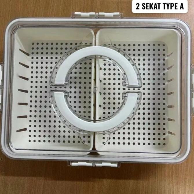 Diskon Tempat Food Storage Makanan Sayur Buah Tempat Box Makanan Sayur / Tempat Penyimpanan Makanan 