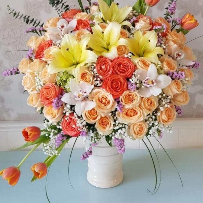 CO Table Flower TF008 Bunga Meja Bunga Cantik Bunga Fresh