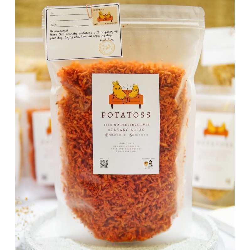 

POTATOSS SPICY JUMBO 500GR