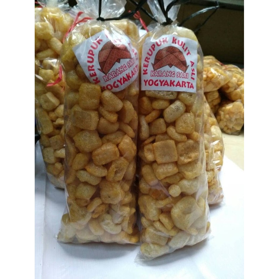 

KRUPUK KULIT SAPI (KRECEK) ASLI/ KARANG SARI YOGYAKARTA