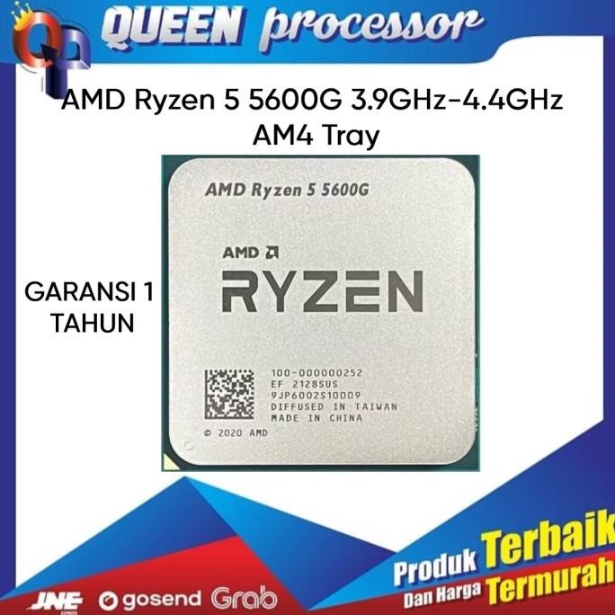 PROCESSOR AMD RYZEN 5 5600G TRAY BUNDLE