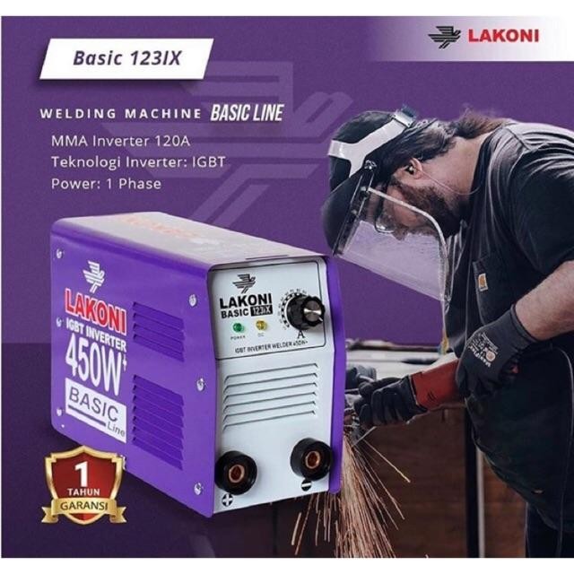 Mesin Las Lakoni Mesin Las Inverte Lakoni Basic 123