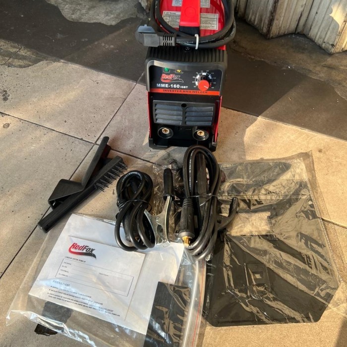 Mesin Las Redfox MMA-160 MME-160 INVERTER WELDING BT REDFOX 160A