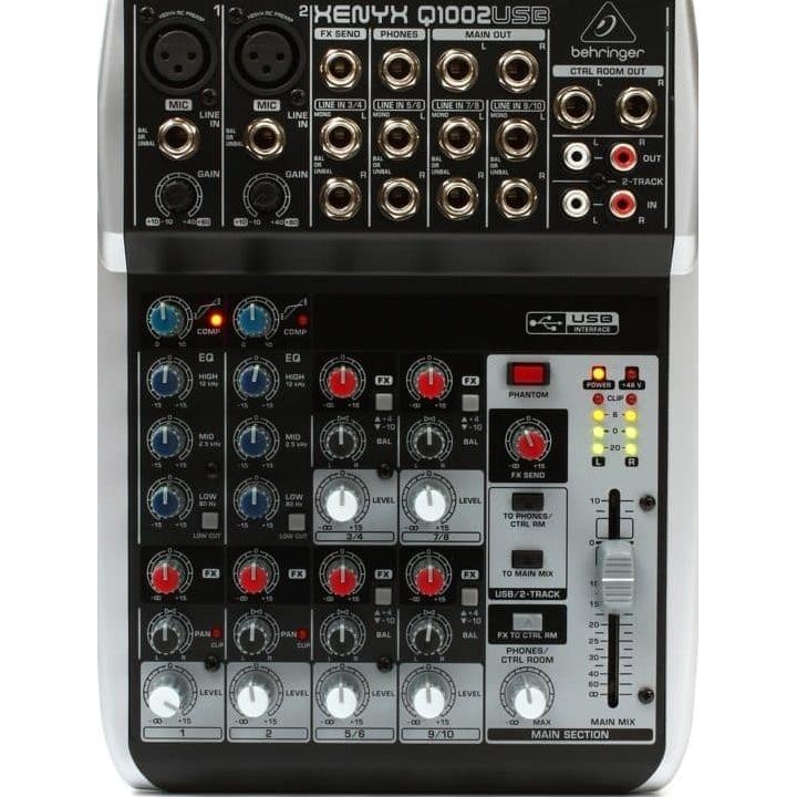Promo Behringer Xenyx Q1002Usb Mixer,Bmj
