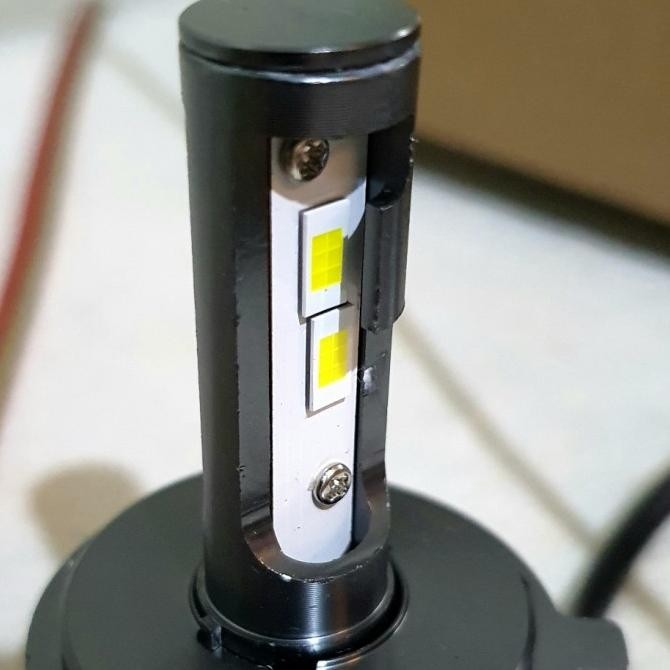 lampu led mobil H4 dengan 6philip chips sangat terang 6500K 9-30V Terlaris