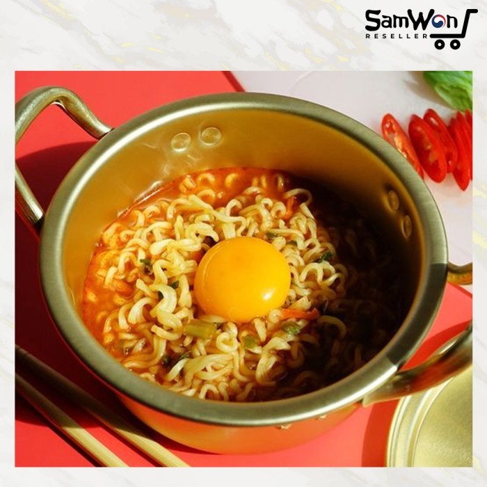 Panci Ramyun Korea Import Pot Mie Ramyeon Ramen Drakor Kpop 14Cm