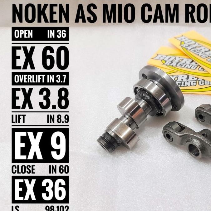 NOKEN AS RACING MIO ROLLER PNP 130CC/150CC/200CC-BOYRENK RACING