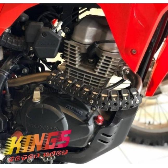 Pelidung Anti Panas Knalpot Pelindung Leher Knalpot CRF KLX D Tracker