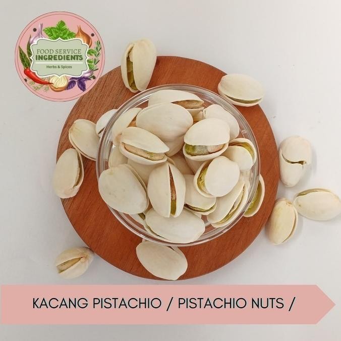 

`````````] Kacang pistachio 15gr / pistachio nuts / kacang arab / fustuk / panggang / kacang oleh-oleh haji.