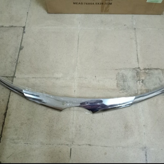 List Lis Crome Bemper Bumper depan all new avanza xenia original