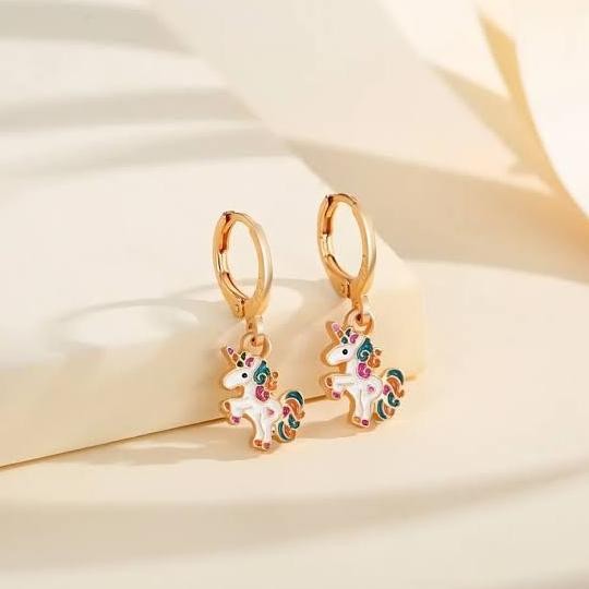 anting bayi emas titanium