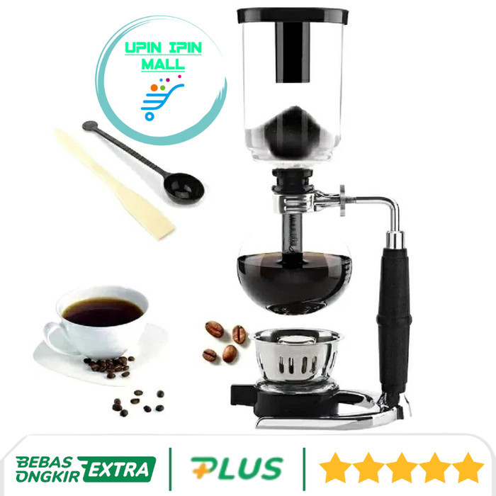 OBRAL Alat Pembuat Kopi Syphon Coffee Syphon Vacuum Tea and Coffee Maker