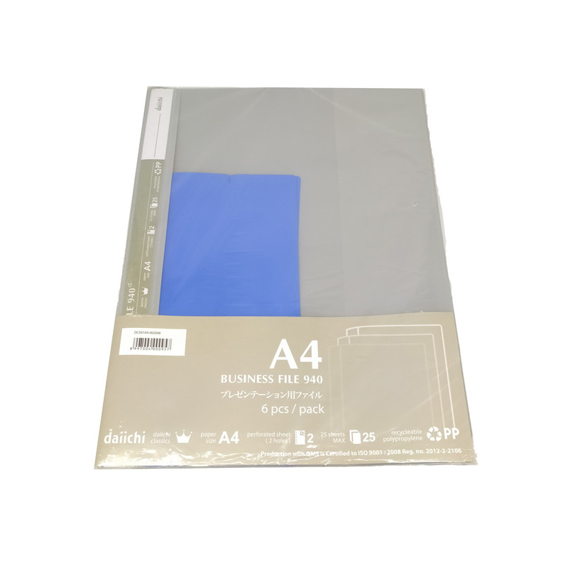 

Gramedia Pettarani - Daiichi - Business File 940 H A4 Abu-Abu