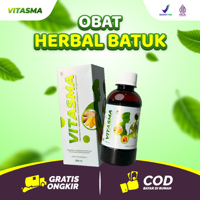 OBAT BATUK HERBAL VITASMA SOLUSI MASALAH PERNAFASAN KODE 770