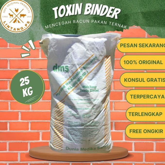 

READY TOXIN BINDER PAKAN TERNAK - TOXIN BINDER PAKAN AYAM - TOXIN BINDER