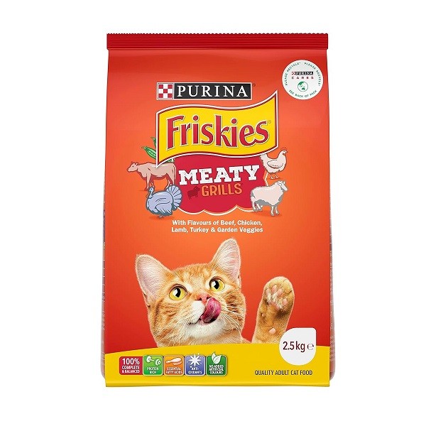 

FRISKIES MEATY GRILL 2.5 KG