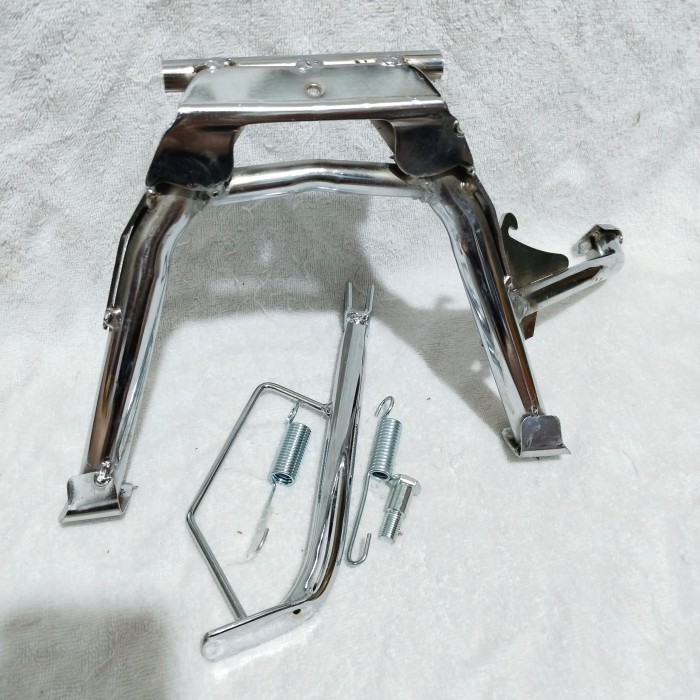 NEW paket standar tengah chrome vario 125 vario 150 standar tengah vario