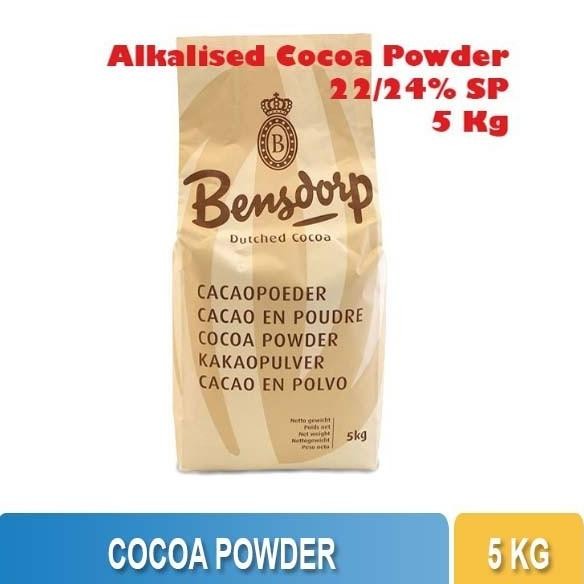 

BENSDORP - ALKALISED COCOA POWDER 22/24% SP 5 KG / COKLAT BUBUK