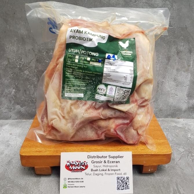 

READY HARVESTMOON AYAM KAMPUNG PROBIOTIK ORGANIK POTONG 8 PER PACK
