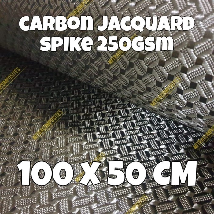 NEW Carbon Kevlar Serat Karbon Jacquard 250gsm