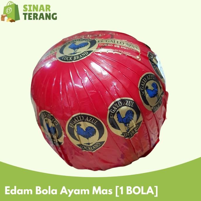 

READY KEJU EDAM / BOLA AYAM EMAS 1.6 KG IMPORT HOLLAND