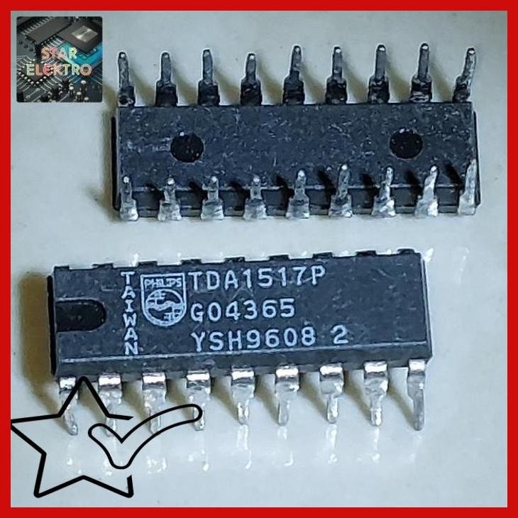 [SRE] TDA1517T TDA1517 TDA 1517 IC AMPLIFIER 2 X 6W STEREO PHILIPS DIP-18