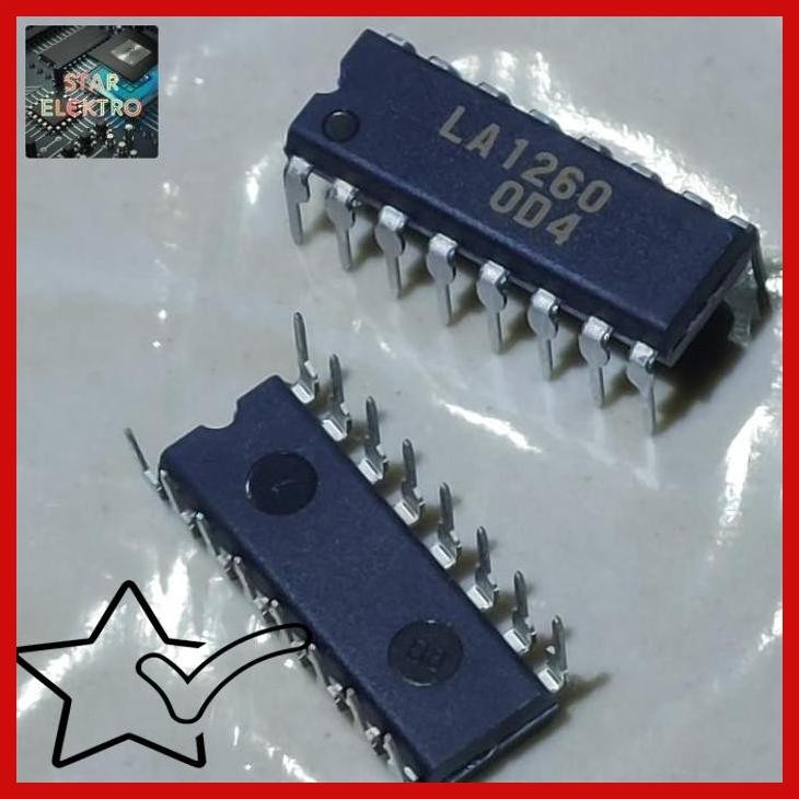 [SRE] LA1260 DIP-16 LA 1260 IC SANYO SEMICON AM FM TUNER RADIO RECORDER KASET