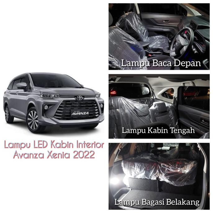 Lampu Kabin Plafon Led Interior All New Avanza Xenia 2022 Full Set Berkualitas