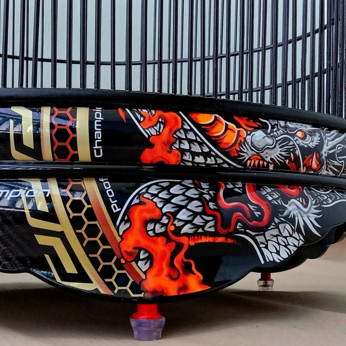 Promo Terbatas Sangkar/Kandang Murai Ebod Jaya Pvc Decal Strong Aman