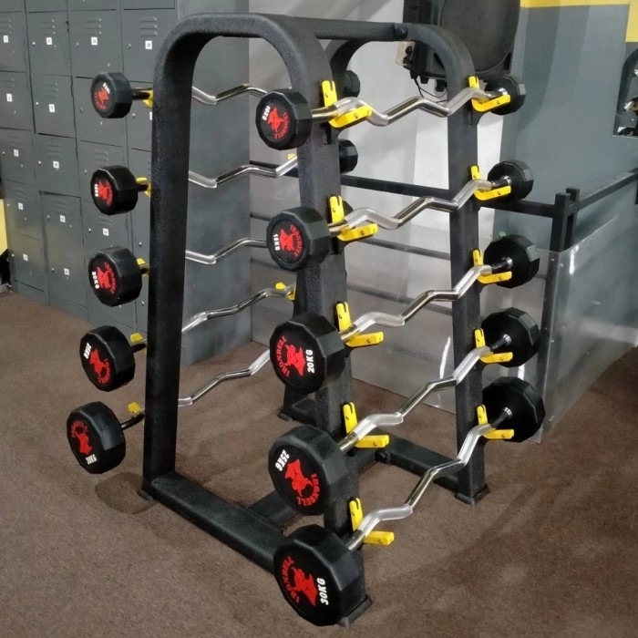 Ylia Dumbell Set Rak-Iron Bull Dumbell Set+Rak-Rak Dumbel-Dumbell