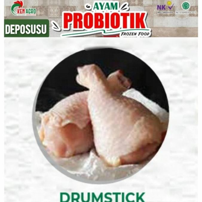 

READY KEN AGRO-PROBIOTIC CHICKEN | AYAM PROBIOTIK +-1KG-DRUMSTICK|PAHA BAWAH