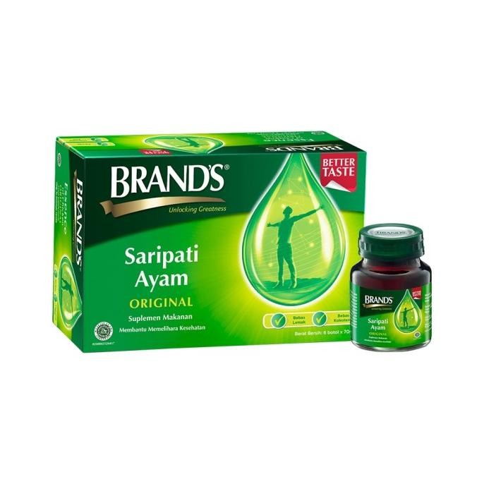 

READY BRAND'S SARIPATI AYAM ORIGINAL 70G ( 6 BOTOL ) | BRANDS SARI PATI 70 G