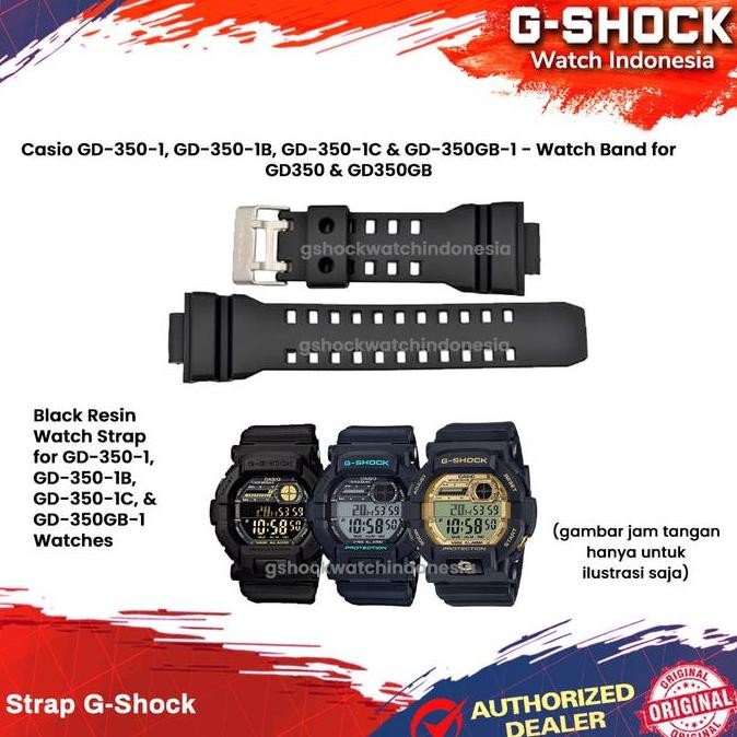 promo tali strap g-shock gd-350 gd350 gd-350gb gd350gb gd 350 original