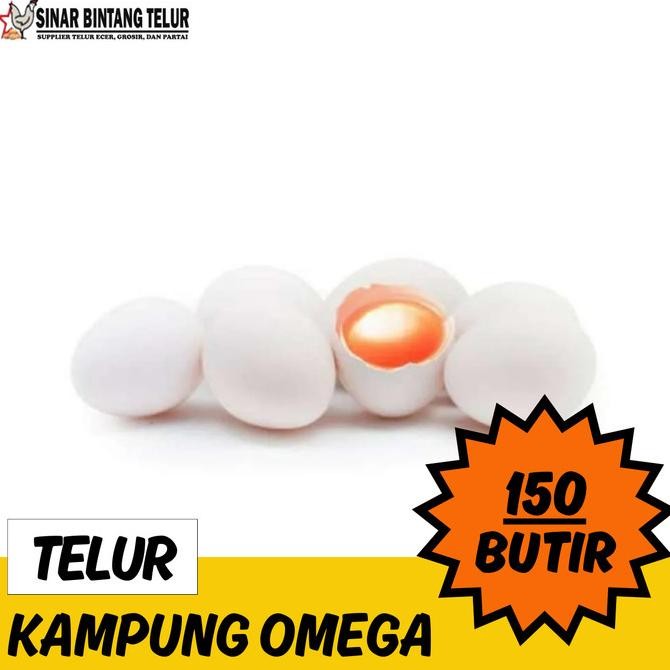 

READY TELUR AYAM KAMPUNG OMEGA/ TELUR KAMPUNG OMEGA (150BUTIR)