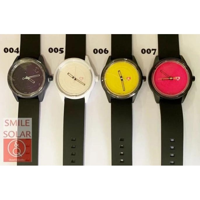 Jam Tangan Original Q&Q Smile Solar