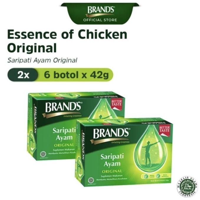 

READY TWIN PACK BRAND'S SARIPATI AYAM ORIGINAL 42GR ( 12 BOTOL )