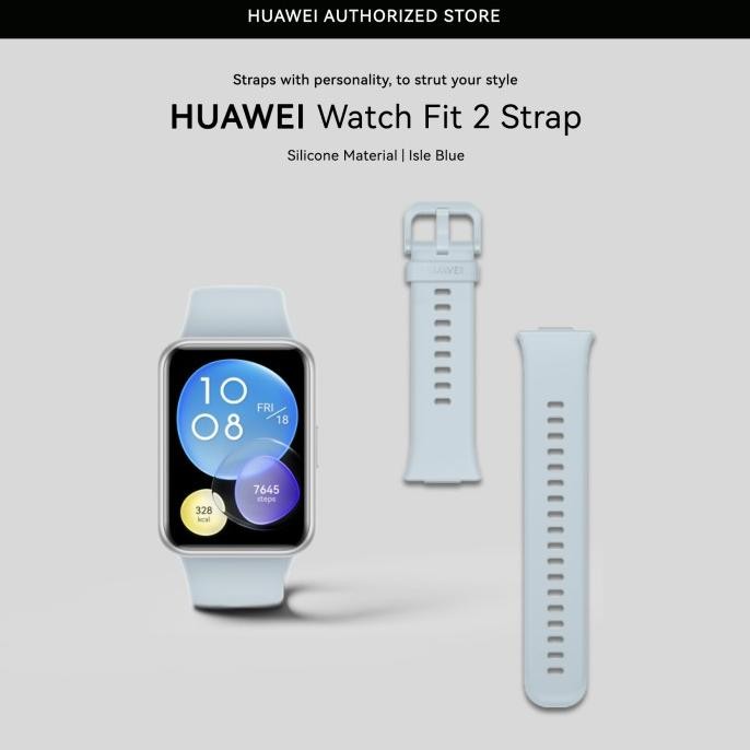 promo huawei strap watch fit 2 rubber