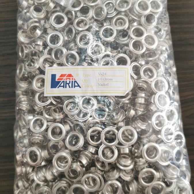 

READY MATA AYAM 24 + RING / MATA EYELET / MATA BANNER 10MM L/10GROSS