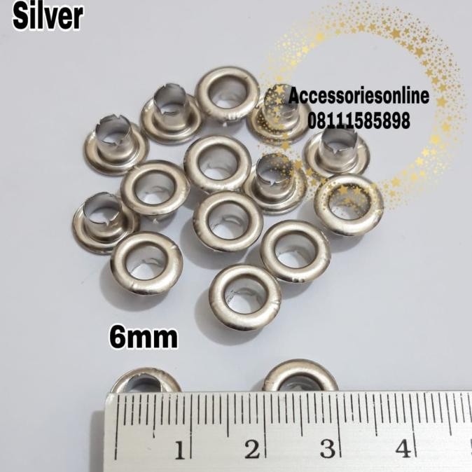 

READY MATA AYAM 450 MATA AYAM 6MM EYELET - 1PACK ISI 5000PCS