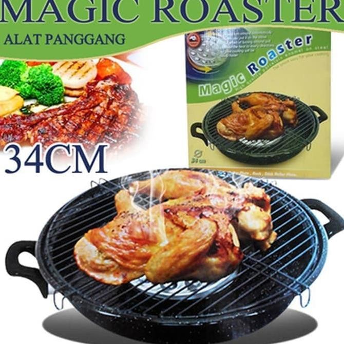 

READY MASPION MAGIC ROASTER/PEMANGGANG AYAM 34CM SERBAGUNA