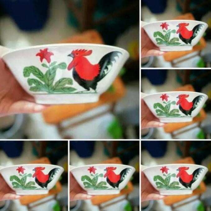 

READY MANGKOK AYAM CAP LUCKY 1LS 12 PCS /BUBUR AYAM /MIE AYAM DLL