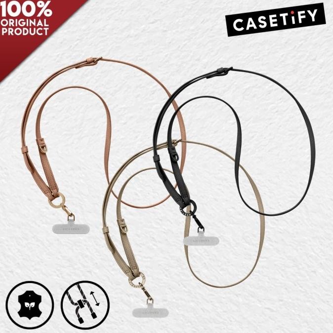 promo universal casetify crossbody strap leather